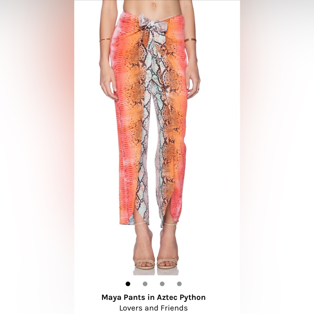 Maya Pants in Aztec Python